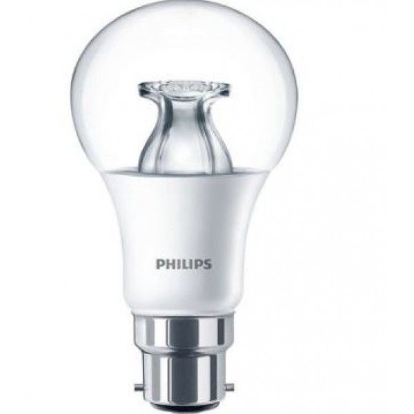 8w LED GLS Clear DimTone BC (Philips)