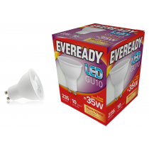 Eveready 3.1W LED GU10 110deg 3000K 235lm [S13598]
