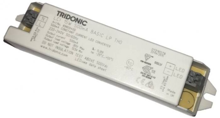 LCI 15w 500mA LED Driver (Tridonic 89800400)