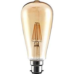 4w BC ST64 LED Gold Filament 2200k (Energizer)