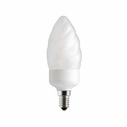 5w SES 827 T2 Low Energy Twisted Candle (GE)
