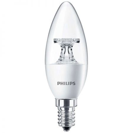 4.3w CorePro SES LED Candle 2700k Clear (Philips)