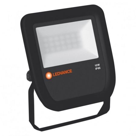 Ledvance 10W LED Floodlight 3000K - Black [4058075097360]