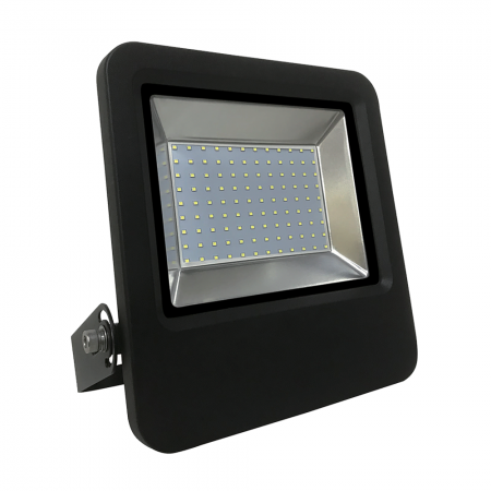 Bright Source 100W LED Floodlight 6000K - Black w/ Photocell [253099]