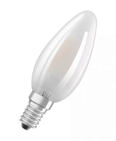 2.8w LED Candle SES 2700k Frosted Filament Dim